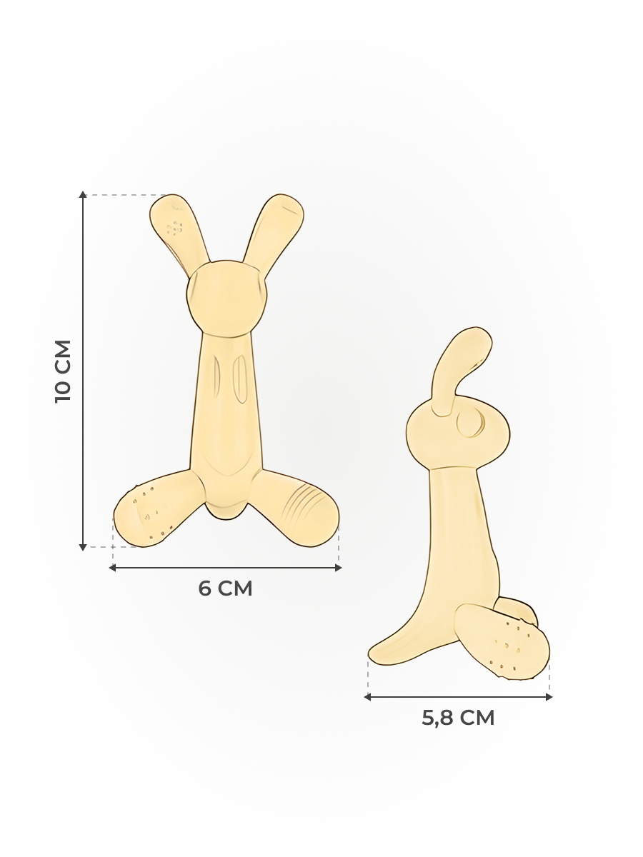 Прорезыватель для зубов грызунок LETO Baby