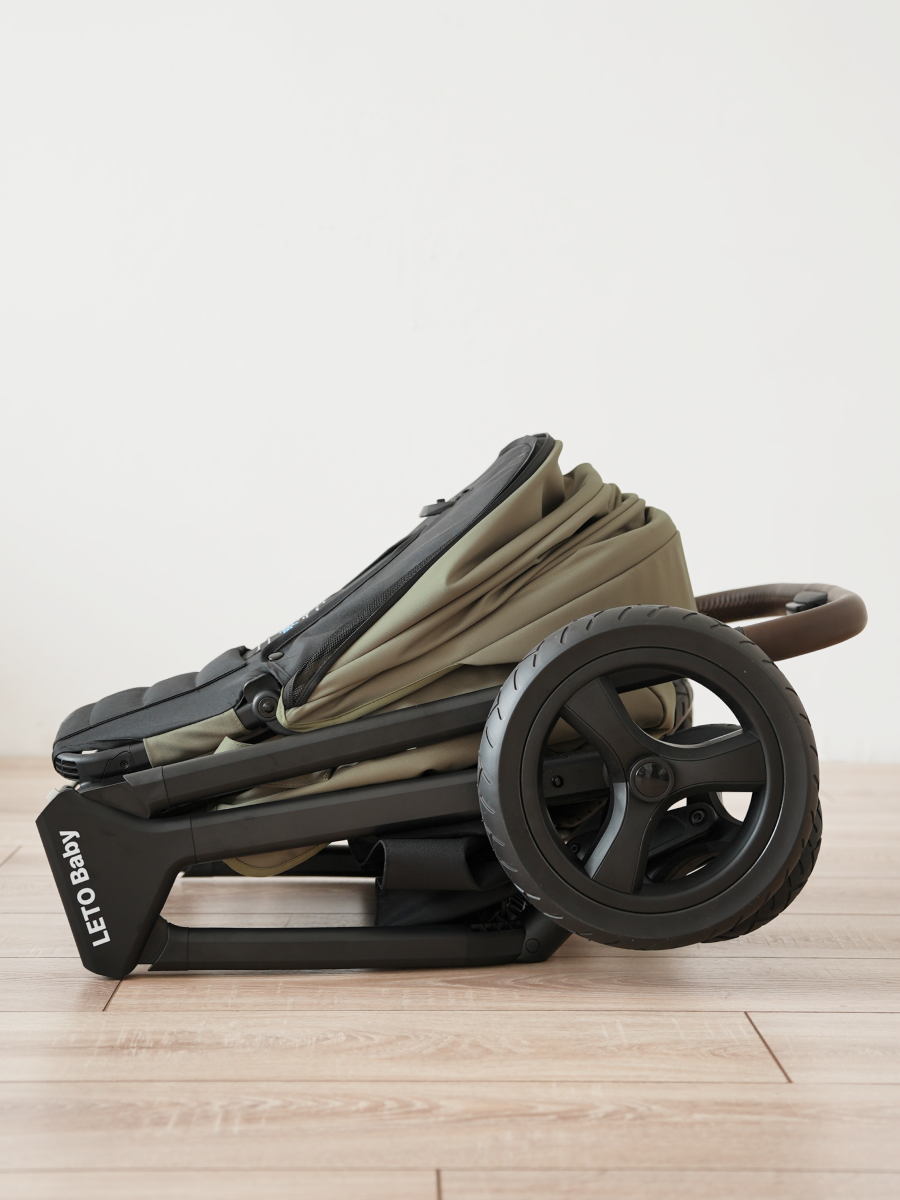 Коляска для новорожденных 2 в 1 LETO Baby