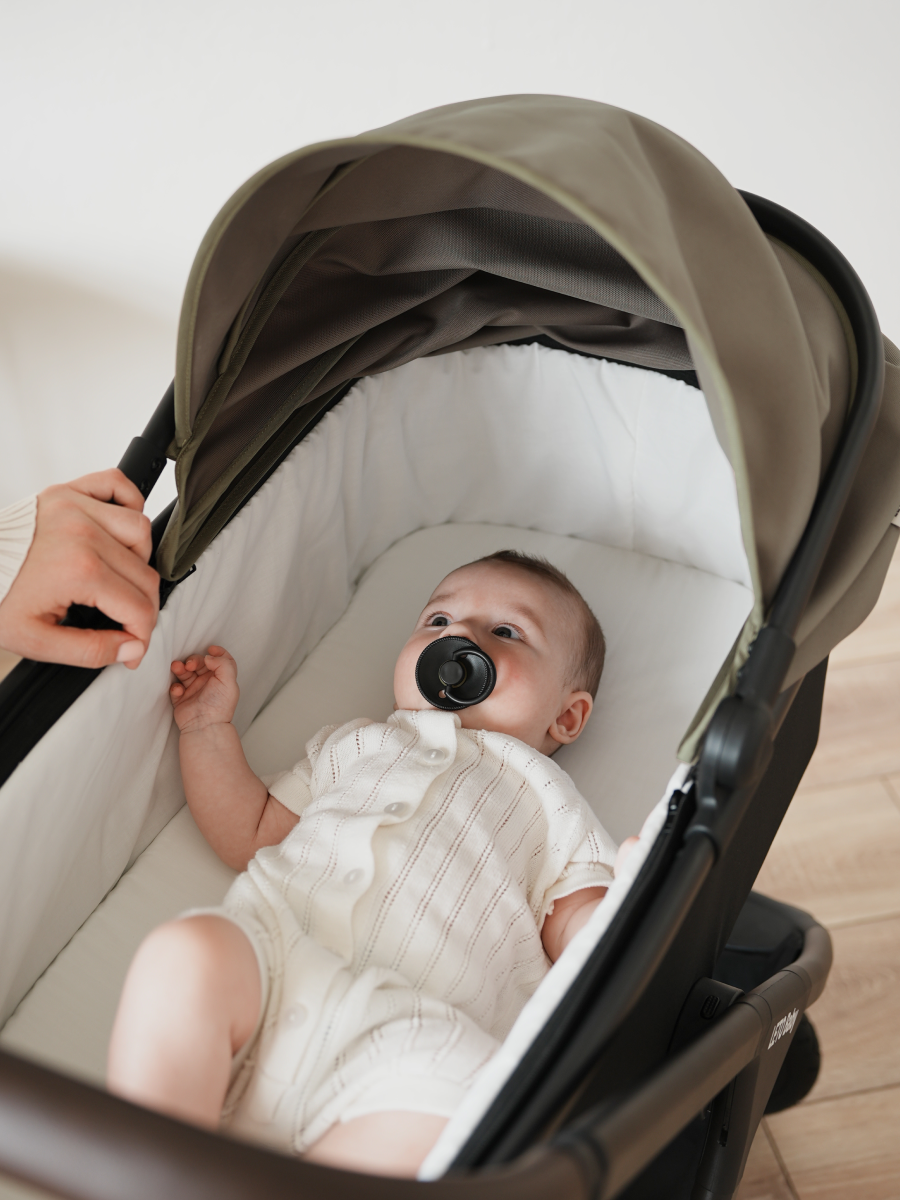 Коляска для новорожденных 2 в 1 LETO Baby