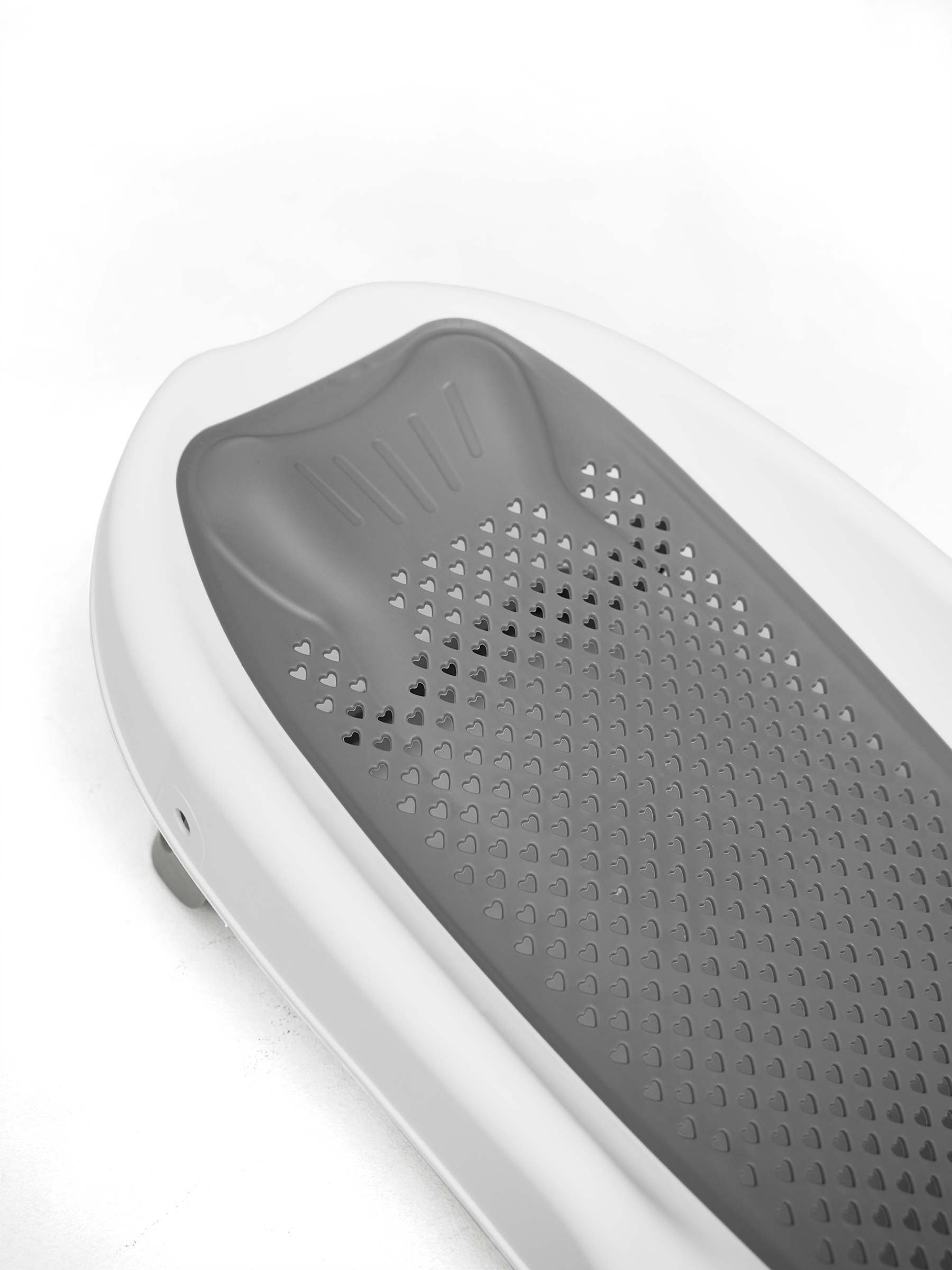 Ванночка для купания новорожденного складная с термометром