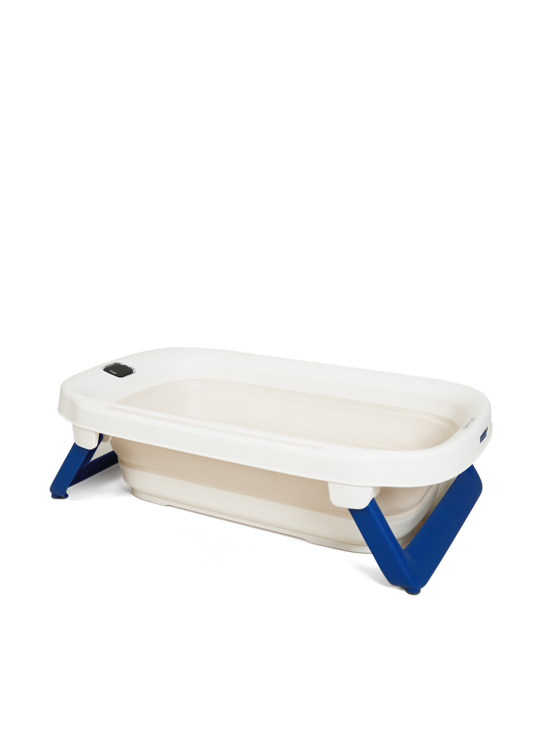 Ванночка для купания новорожденного складная с термометром