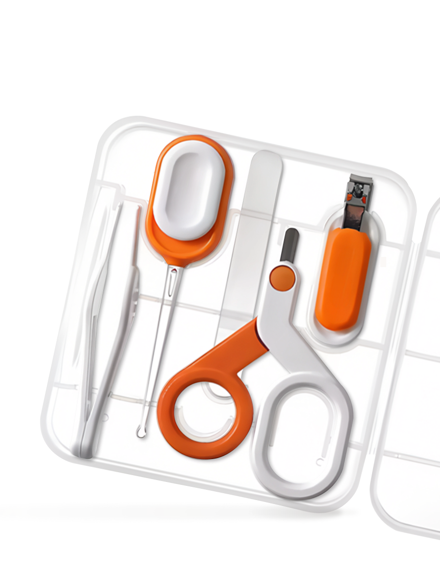 Ножницы детские набор для маникюра новорожденным, leto baby