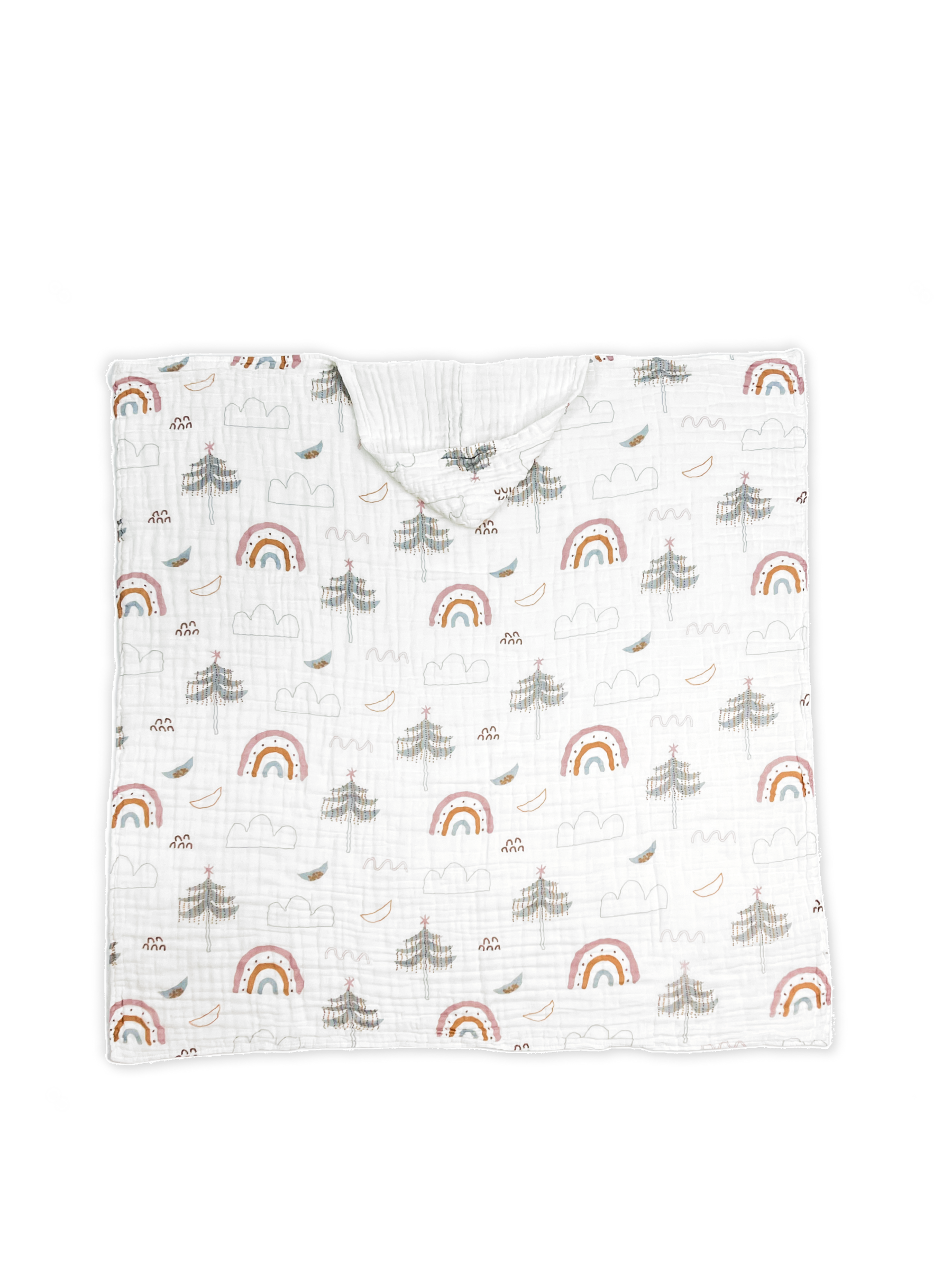 Детское полотенце с капюшоном 105x105 см leto baby